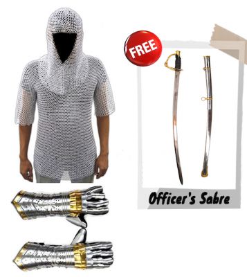 BNDL10 - Chainmail w/ Hood (IR80811) + (IR8082F) + (WP12303)